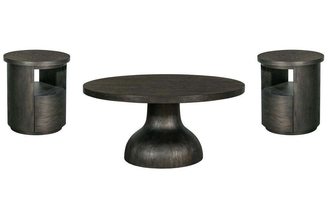 Bosley - Round Cocktail Table Set Magnussen Furniture