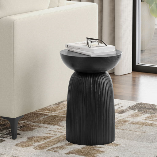 Boyd - Line Accent Table - Black Simpli-Home