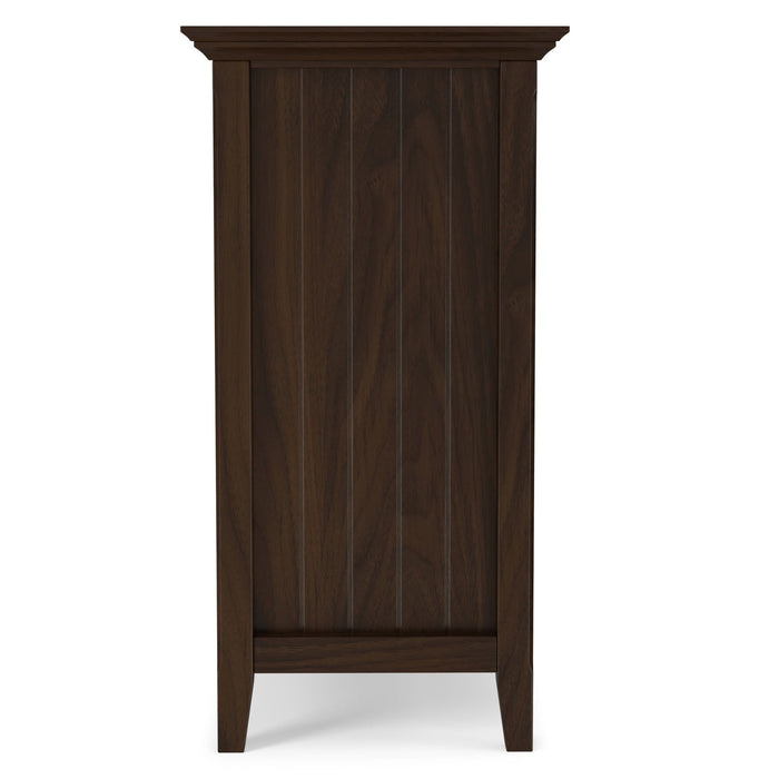 Bedford - Tall TV Media Stand - Dark Tobacco Brown Simpli-Home