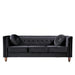 Chesterfield Sofa With Square Arms For Living Room US Pride