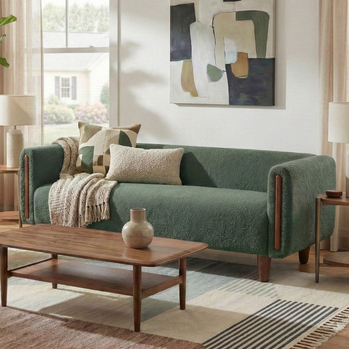 Modern 3 Seater Sofa Noble House