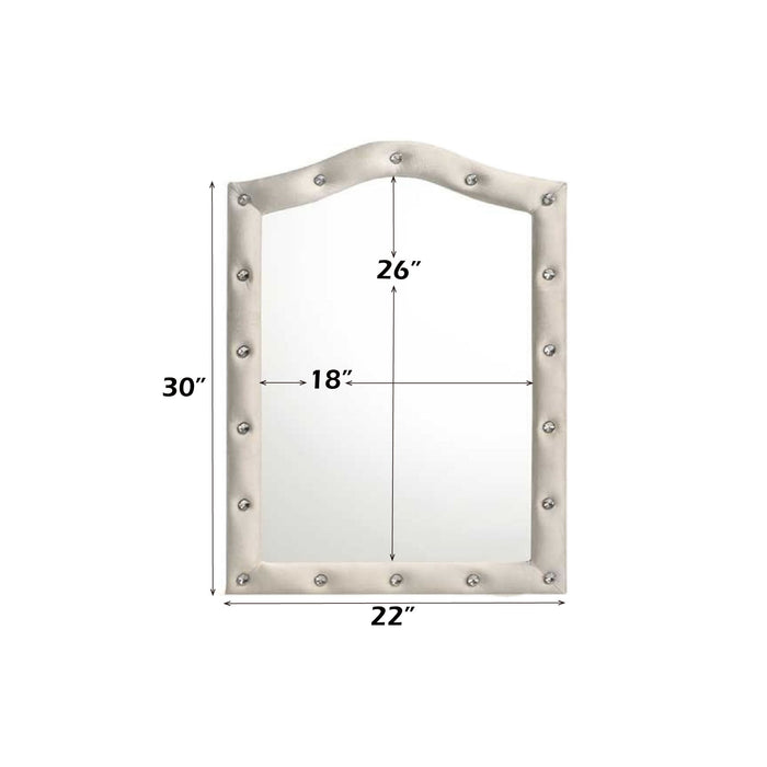 Reggie - Mirror - Beige Acme