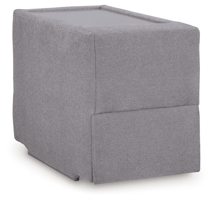 Modmax - Straight Sectional - Granite Signature Design by Ashley®