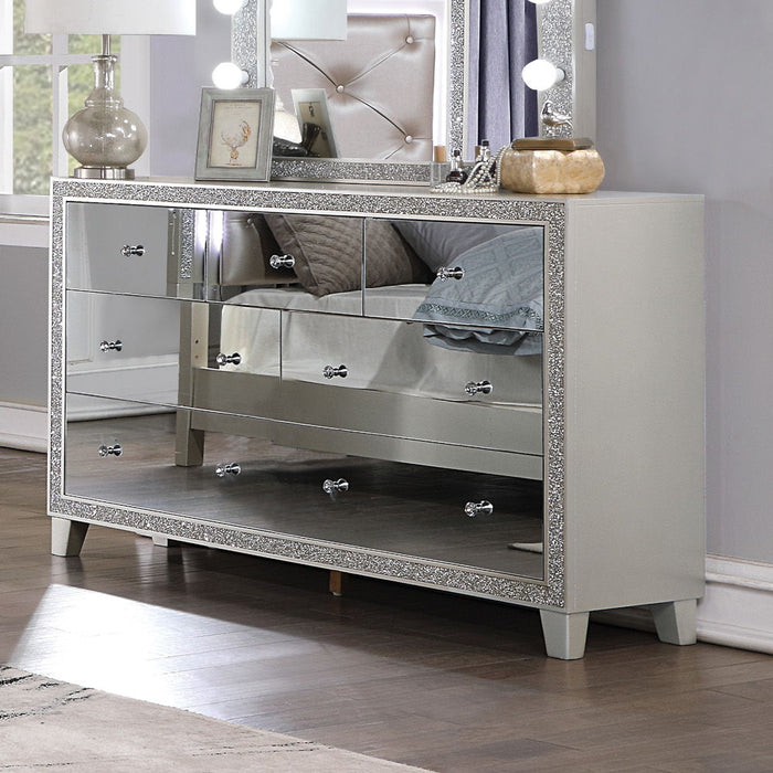 Sliverfluff - Dresser - Mirrored & Champagne ACME
