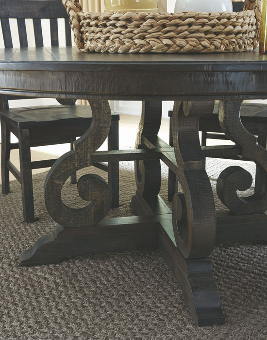 Bellamy - 48" Round Dining Table - Peppercorn Magnussen Furniture