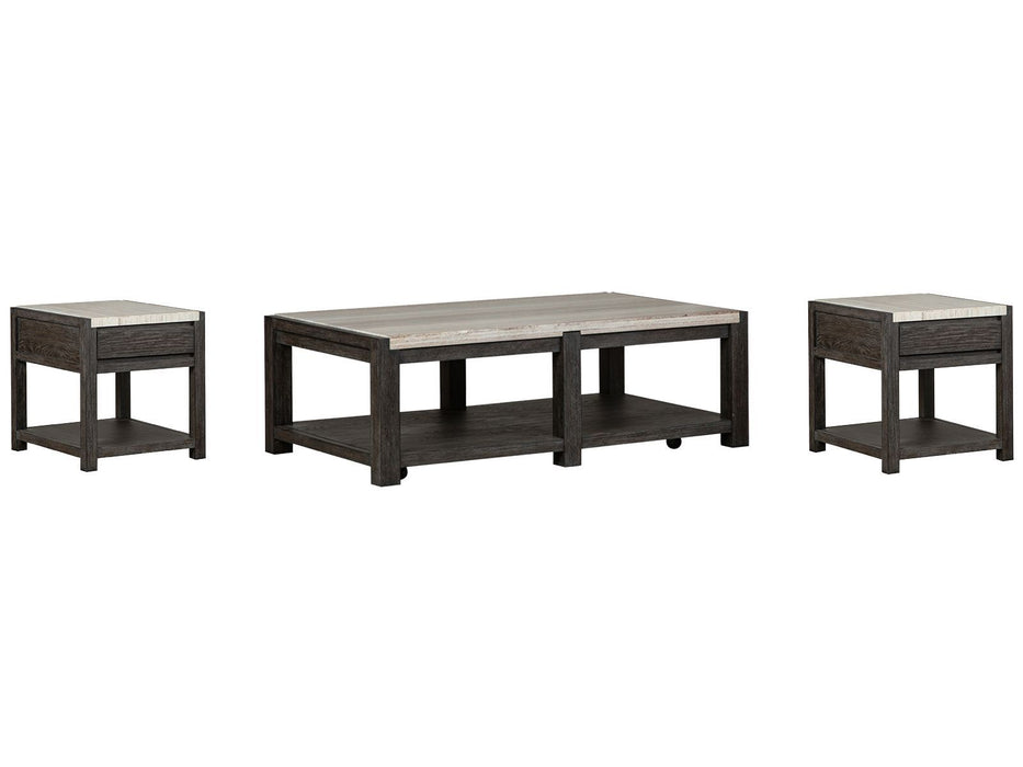 Plum Creek - Rectangular Cocktail Table Set Magnussen Furniture