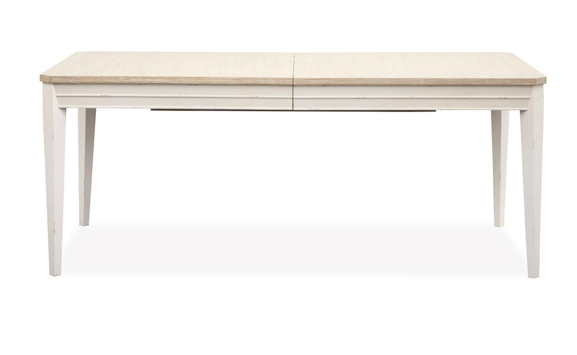 Echo Isles - Extendable Rectangular Dining Table - Sea Pearl And Driftwood Magnussen Furniture