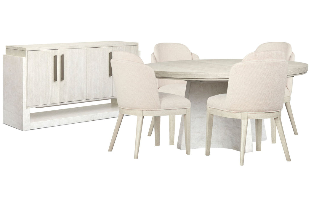 Lorelei - Extendable 54" Round Dining Table Set Magnussen Furniture