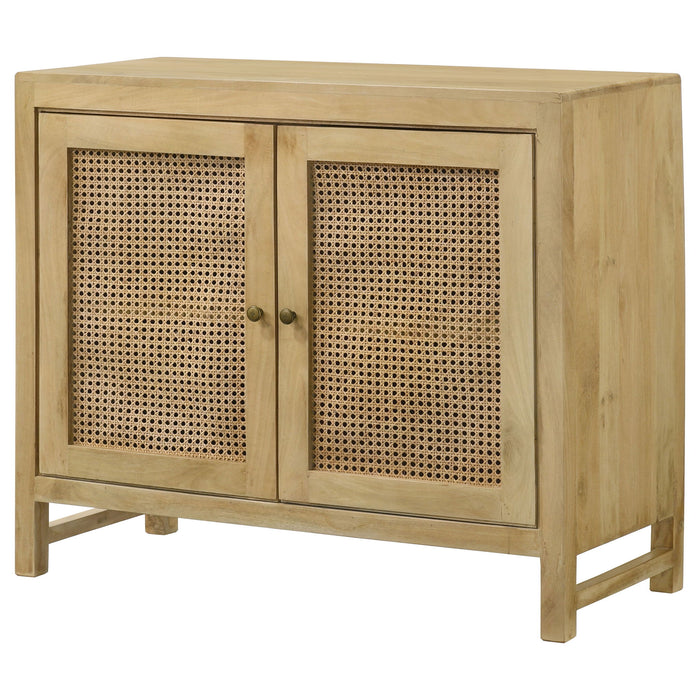 Henley - 2 Door Accent Cabinet - Natural Furniture Max