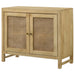Henley - 2 Door Accent Cabinet - Natural Furniture Max