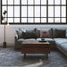 Shay - Large Square Coffee Table Storage Ottoman Mid-Century Style Simpli-Home