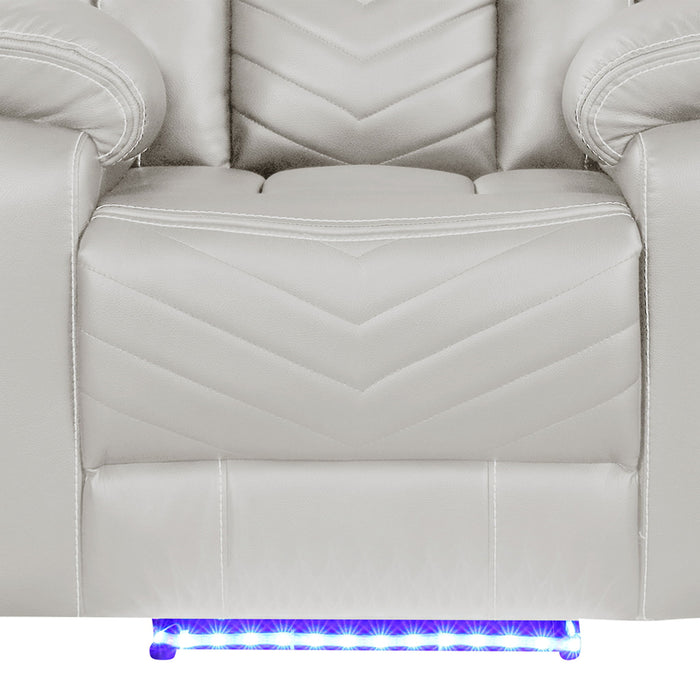 Challenger - LED Power Recliner Chair Matrix Furniture Group