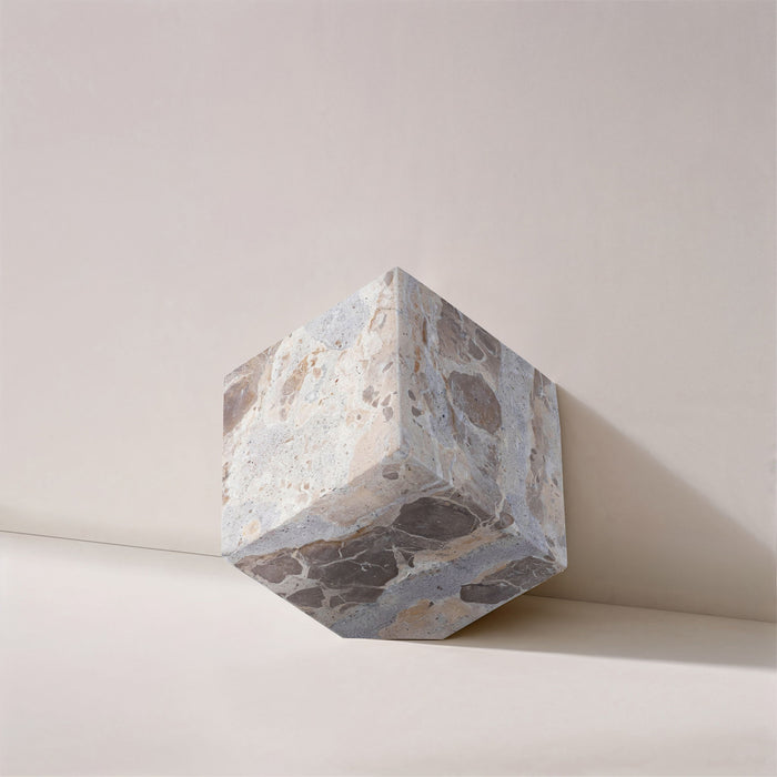 Block - Marble Decorative Cube Meridian Furniture