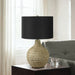 Lighting, Table Lamp, Resin, Contemporary - Brown 8th Street