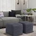 Fredrik - Handcrafted Square Pouf Simpli-Home