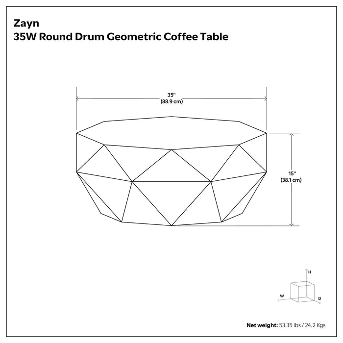 Zayn - Coffee Table Simpli-Home