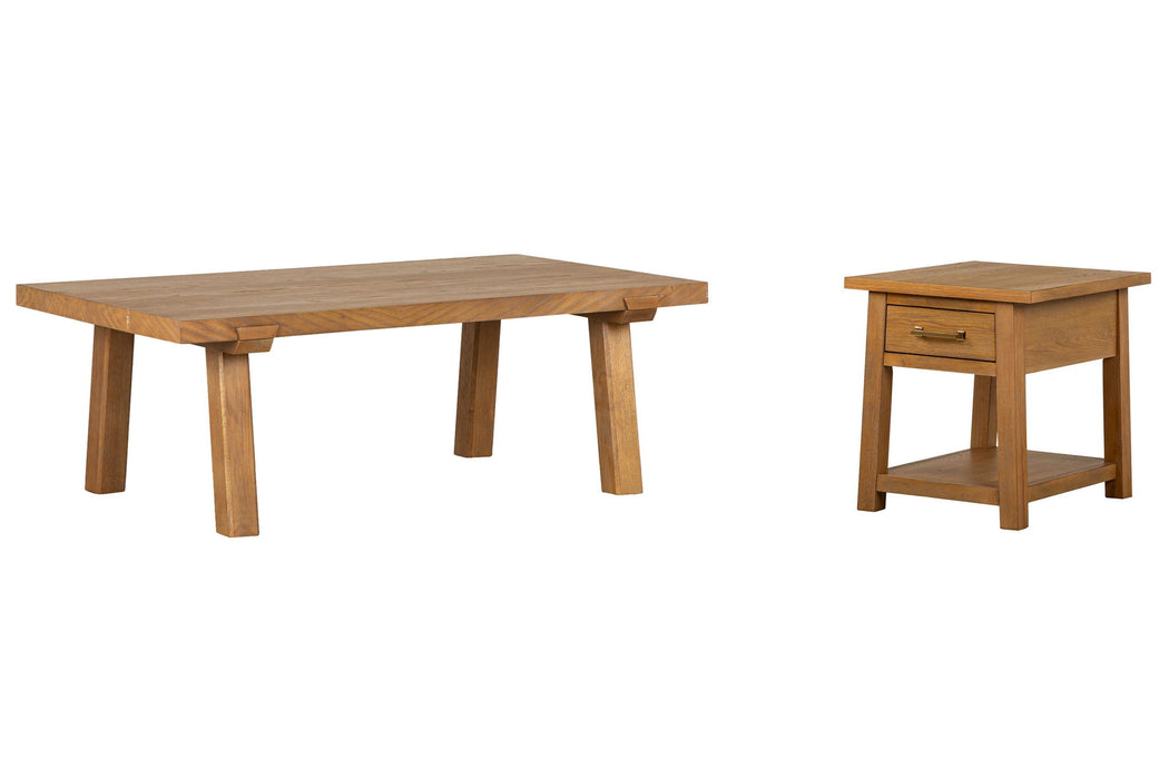 Lindon - Rectangular Cocktail Table Set Magnussen Furniture