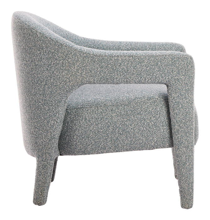 Eluma - Accent Chair - Dusty Teal Zuo Modern