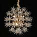 Michael Amini Lighting - Bouquet 10-Light Round Crystal Chandelier - Gold Michael Amini