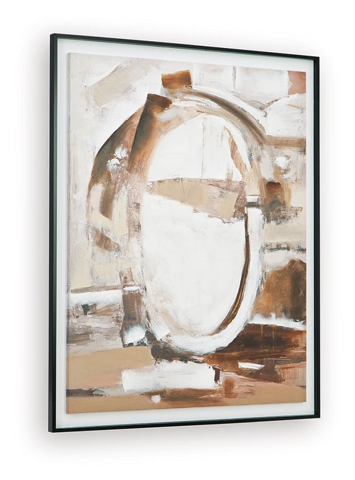 Bradlow - Wall Art - Brown / White / Black Signature Design by Ashley®