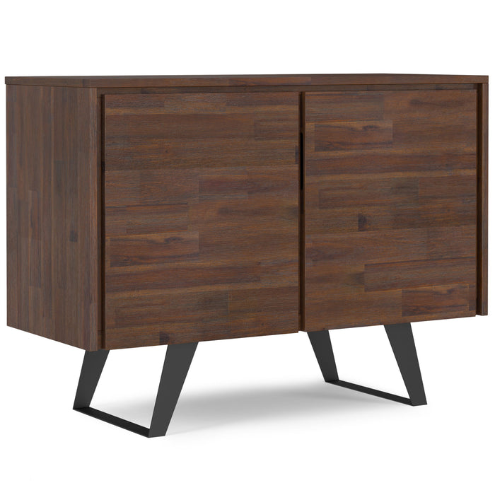 Lowry - 2 Door Sideboard Buffet - Brown Simpli-Home