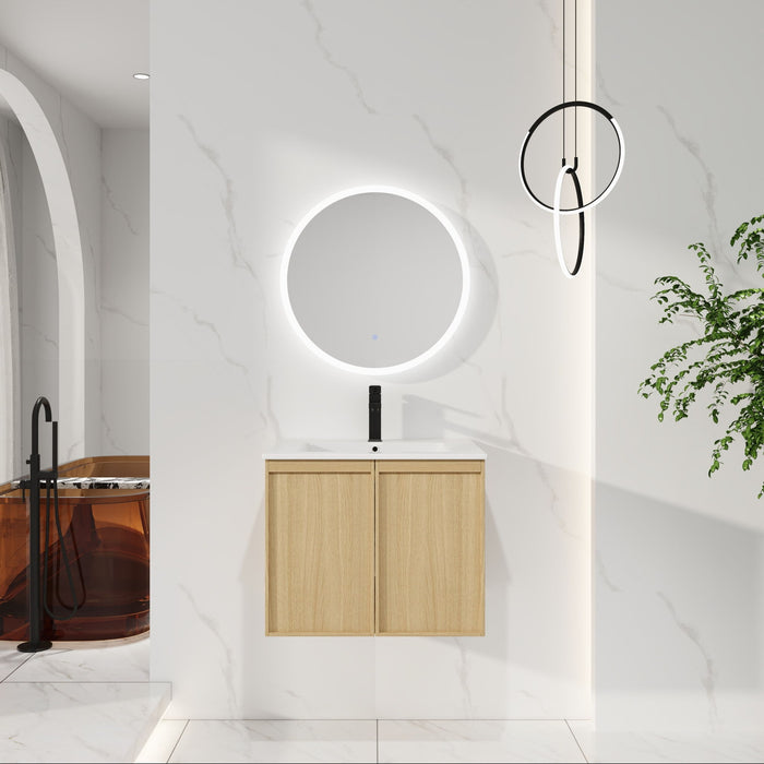 Floating Bathroom Vanity With Sink Combo Home Essentials