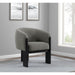 Maciel - Upholstered Barrel Back Accent Chair - Mushroom Furniture Max