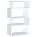 Elias - 4 Shelf Bookshelf With Zigzag Design Furniture Max