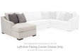 Koralynn - Laf Corner Chaise - Stone Benchcraft®