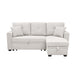Upholstered Sectional With Pull Out Bed And Chaise Storage Home Essentials