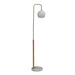 Tall Corner Floor Lamp For Living Room - White Ashcroft Furniture
