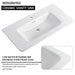 Freestanding Bathroom Vanity With Sink & 2 Soft Close Doors Home Essentials
