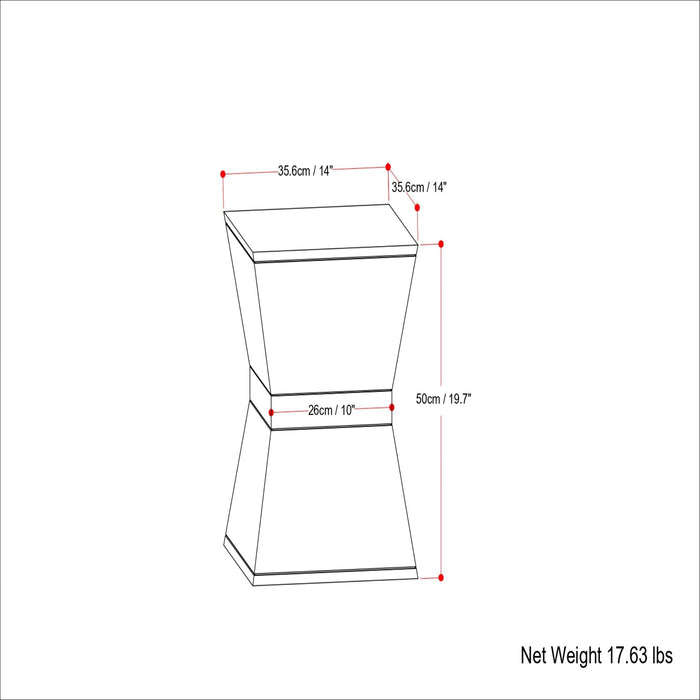 Westfield - Side Table - Natural Simpli-Home