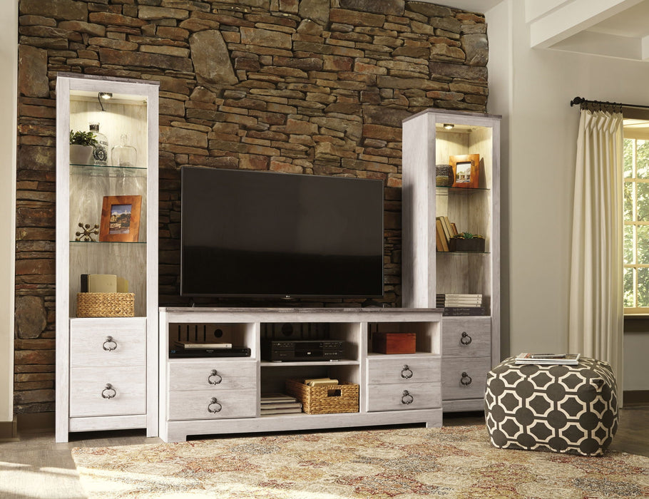 Willowton - Entertainment Center With Fireplace Option Signature Design by Ashley®