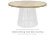 Orchard Beach - Round Dining Room Table Top - Beige Signature Design by Ashley®