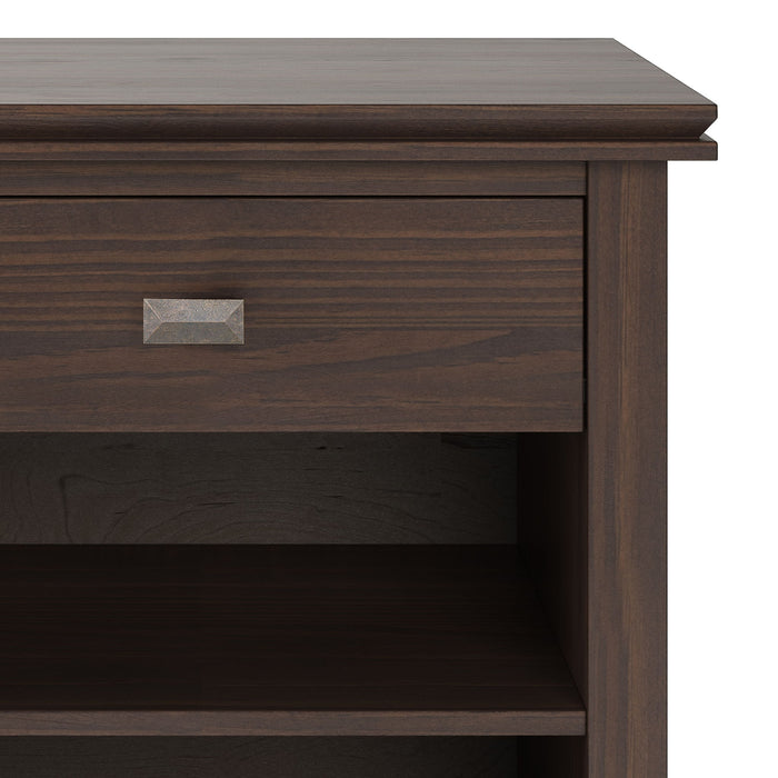 Artisan - Bedside Table - Warm Walnut Brown Simpli-Home