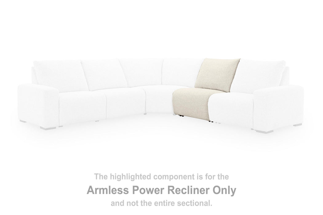 East Loft - Armless Power Recliner - Chia Signature Design by Ashley®
