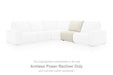 East Loft - Armless Power Recliner - Chia Signature Design by Ashley®