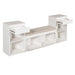 Entryway Storage Bench With Cushion, Drawers & Open Shelves Hearth and Haven