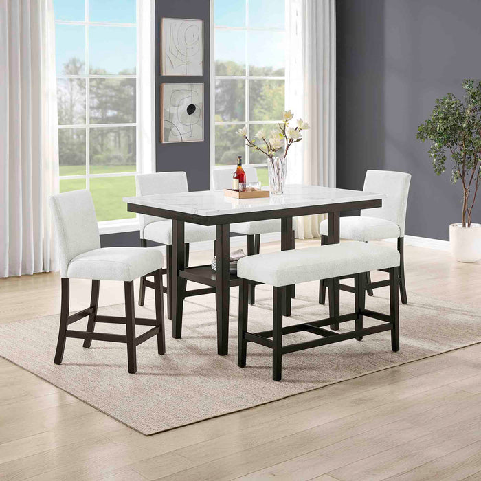 Carissa - Rectangle Counter Dining Set New Classic