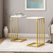 Modern Glam C - Shape End Table Noble House
