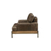 Silchester - Chair - Distress Chocolate Top Grain Leather & Oak ACME