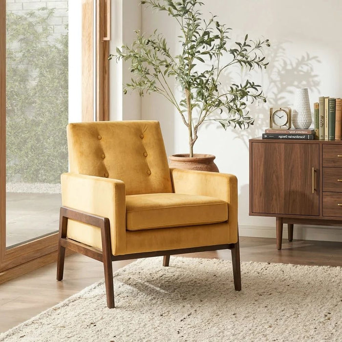 Cole - Solid Wood Lounge Chair Ashcroft Furniture