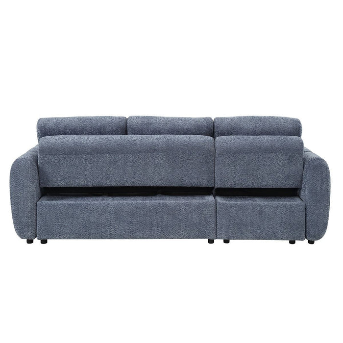 Nuriel - Reversible Sectional Sofa With Sleeper & Storage ACME