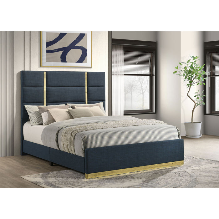 Lauryn - Upholstered Panel Bed Furniture Max