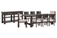 Tauren - Trestle Dining Table Set Magnussen Furniture
