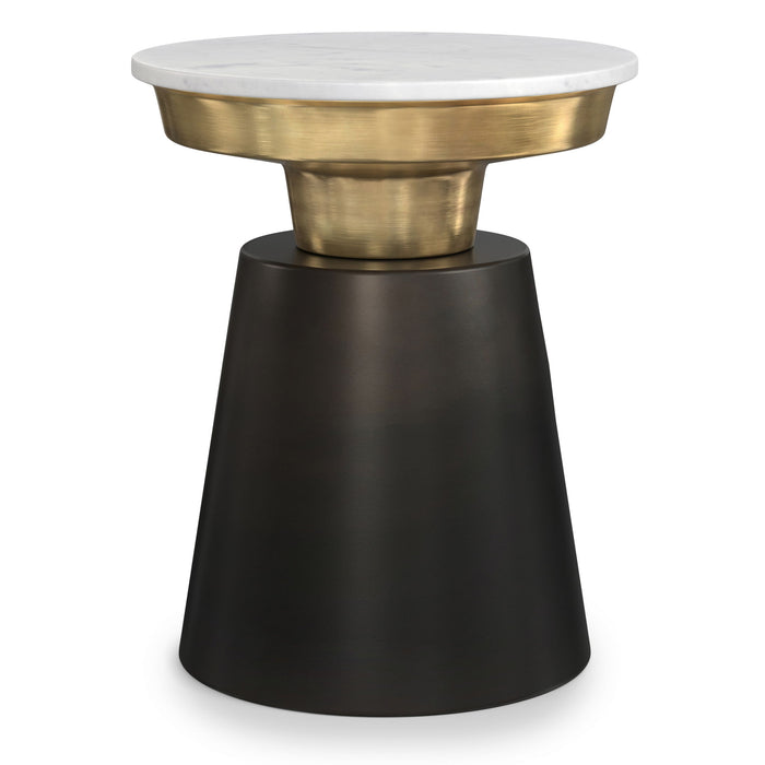 Jaxine - Side Table - Black / Gold Simpli-Home