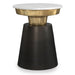 Jaxine - Side Table - Black / Gold Simpli-Home