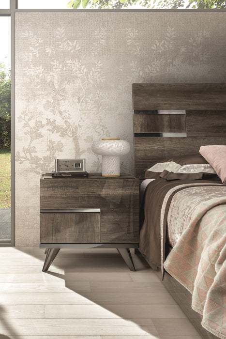 Medea - Nightstand - Dark Brown Status Italy