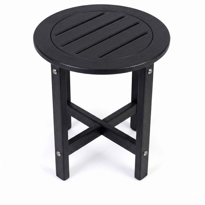 Round Outdoor Side Table Home Essentials